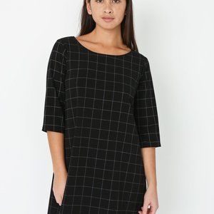 XS/S American Apparel Grid Shift Tent Dress